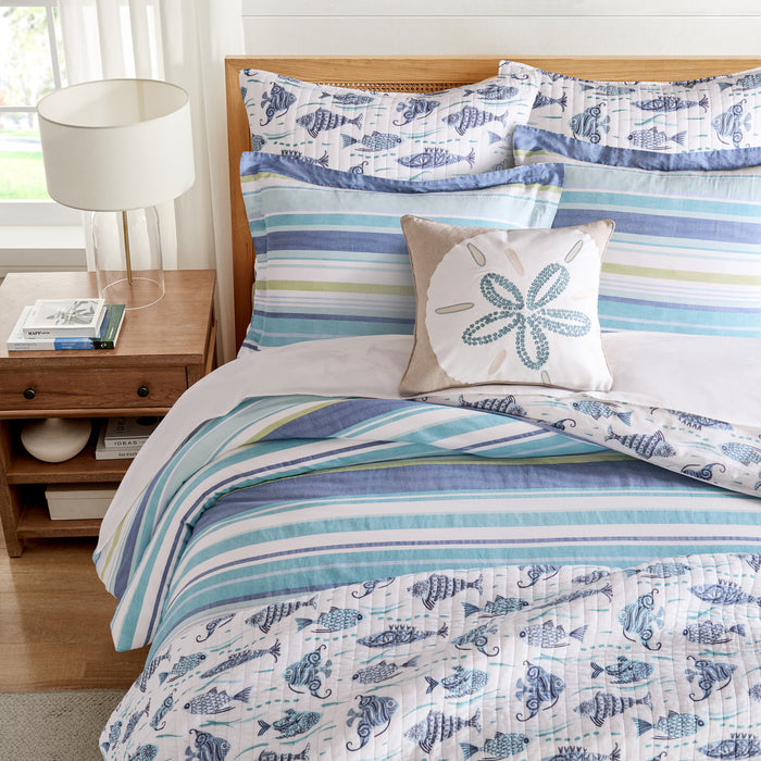 Levtex Home Laida Beach Duvet Cover Set Duvets