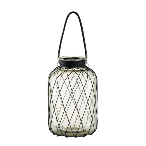 large glass vase with handle from A&B Home