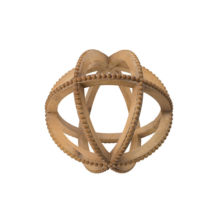 large wood ball from A&B Home