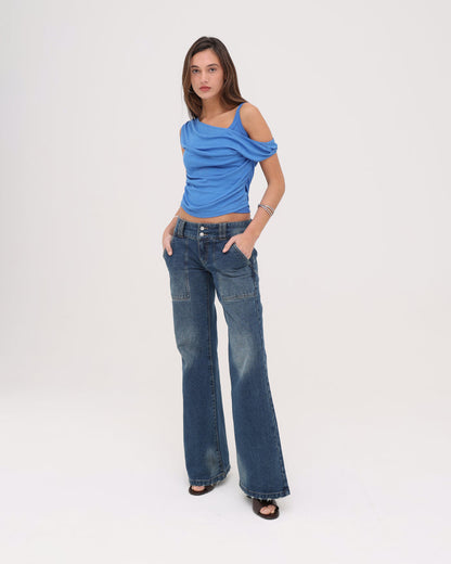 LAYERED TANK - COBALT