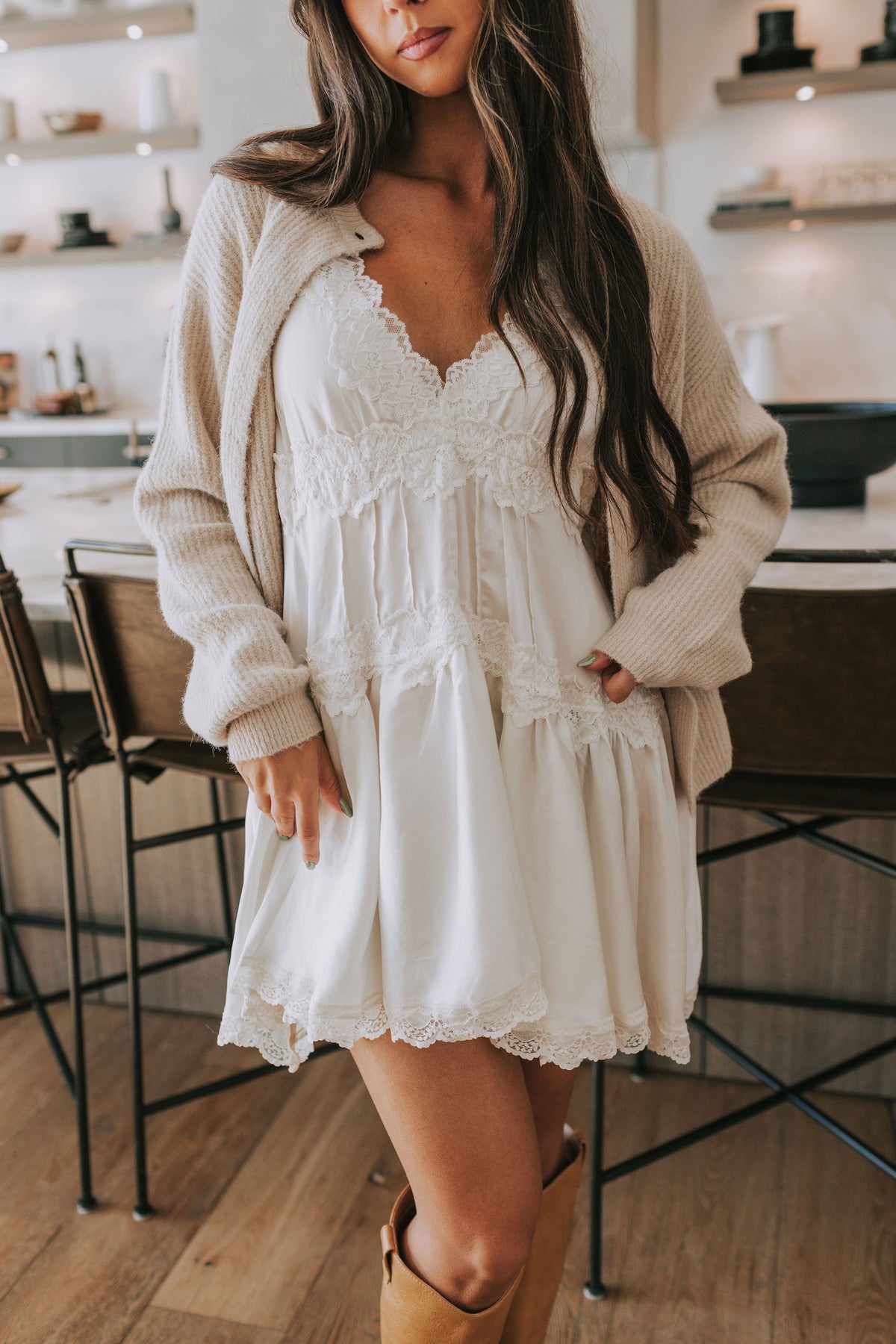 FREE PEOPLE - In This Groove Mini Slip - 2 Colors!