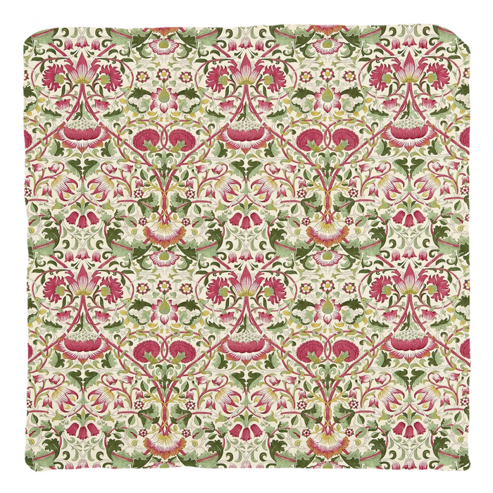 Lodden Cotton Throw Pillows William Morris Rose Thyme