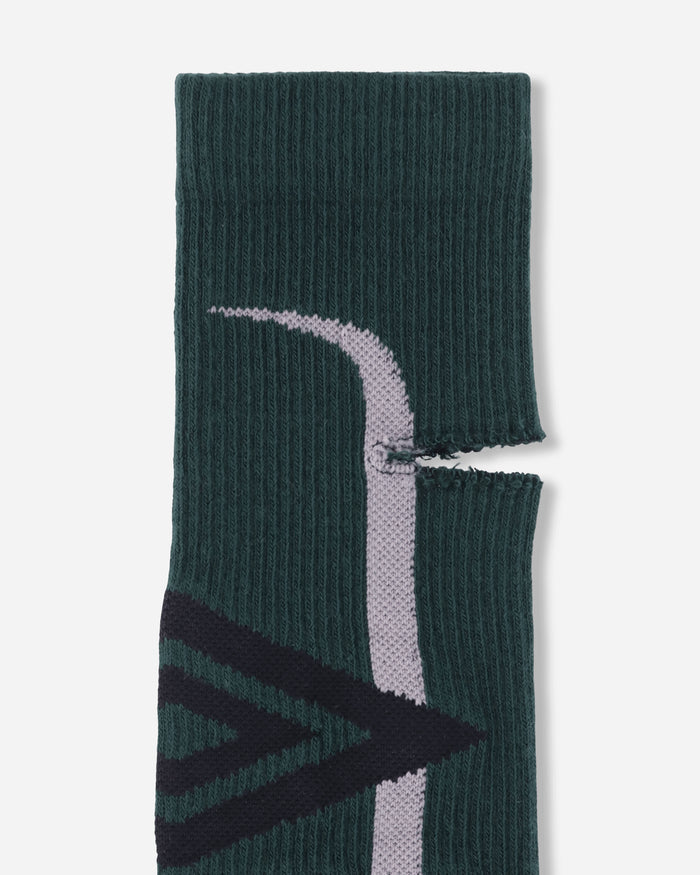 Umbro Logo Socks Dark Olive Underwear Socks UBMW0359YA15 GRN0010