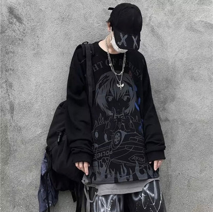 Long Sleeve Harajuku Sweater