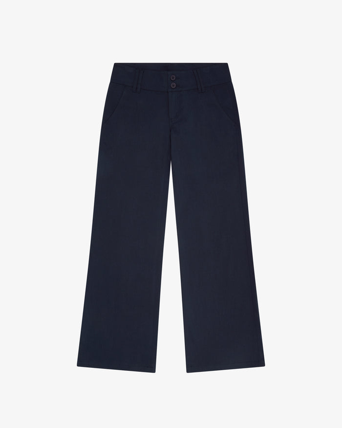 Low Rise Pocket Pant - Navy