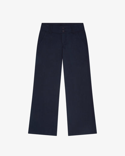Low Rise Pocket Pant - Navy