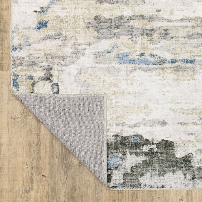 Malibu Ocean Washable Rug
