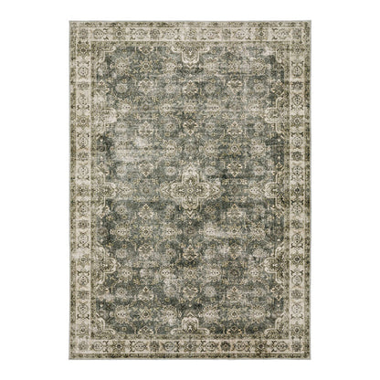 malibu olive washable rug from Surya