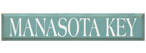 Manasota Key Wooden Sign