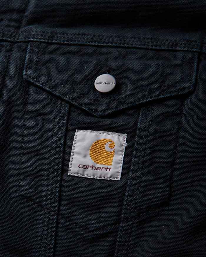Carhartt WIP Og Trucker Jacket Black/Black Coats and Jackets Jackets I037058 00E4O
