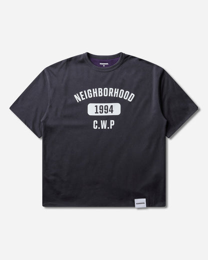 Neighborhood Reversible Crewneck Ss Black T-Shirts Shortsleeve 262UWNH-CSM09 BLACK