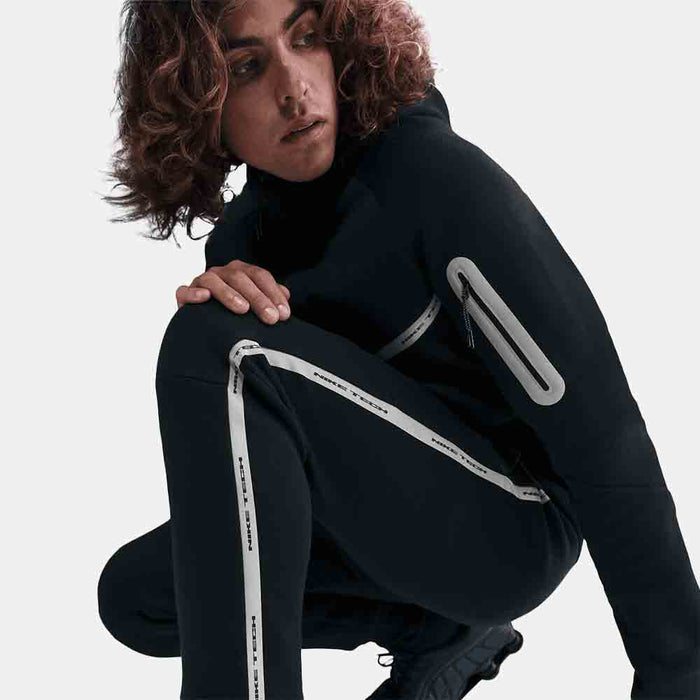 Up close, side view of the Men's Nike Tech Fleece Jogger.