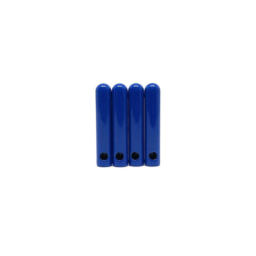 METAL TIPS - Blue Removable Bullet Tips / Aglets
