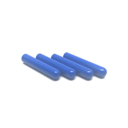 METAL TIPS - Blue Removable Bullet Tips / Aglets