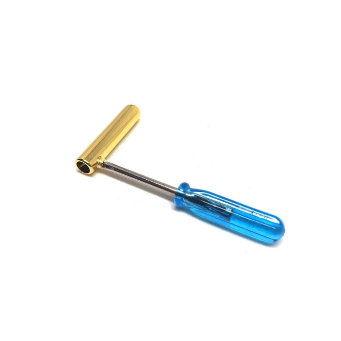 METAL TIPS - Blue Removable Bullet Tips / Aglets