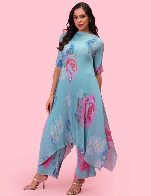 Morning Blossom Petals Kurta Set