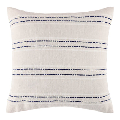 Muslin Navy Stripe Pillow