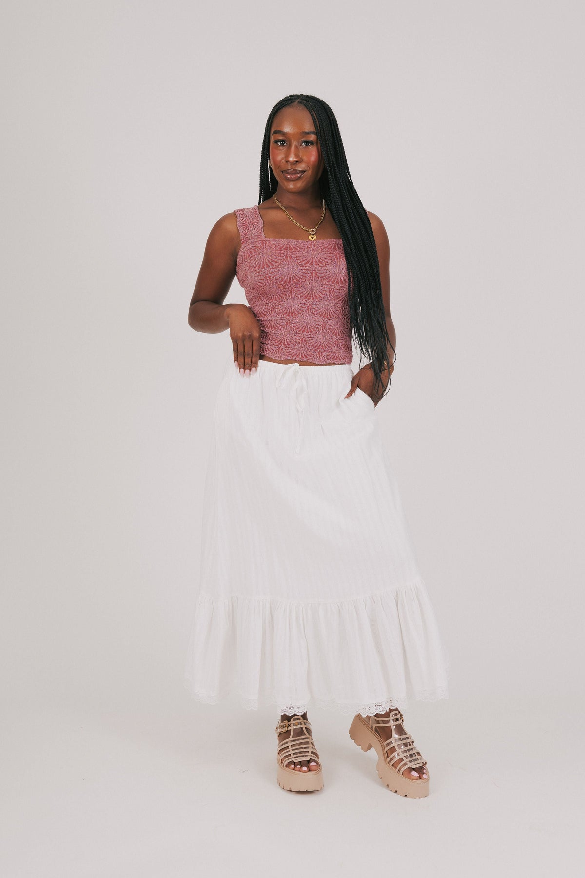 INCLUSIVE SIZING - Coastal Drift Skirt