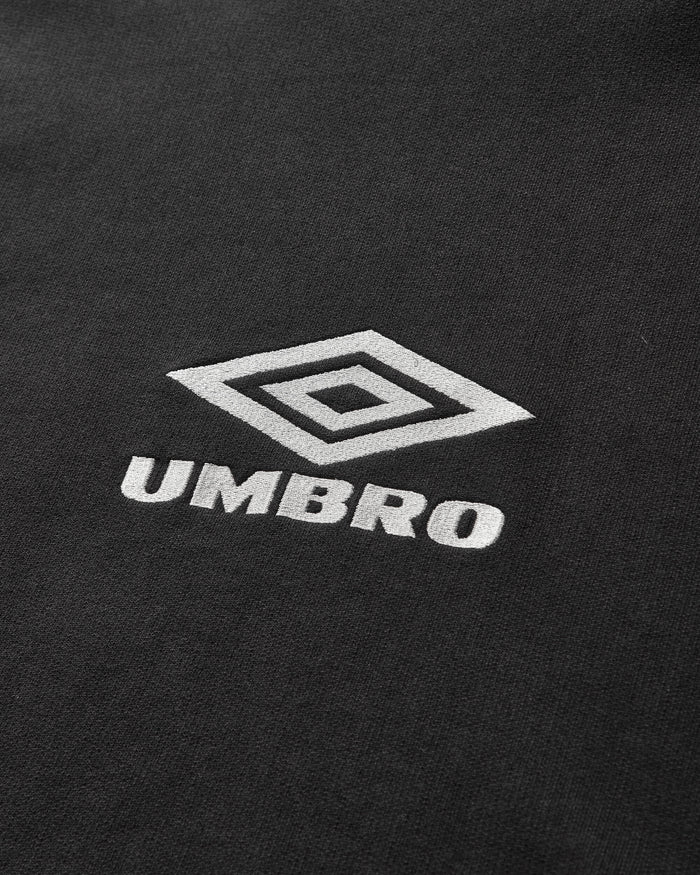 Umbro Og Logo Mask Hoodie Washed Black Sweatshirts Hoodies UBMW0216FA147 BLK0020