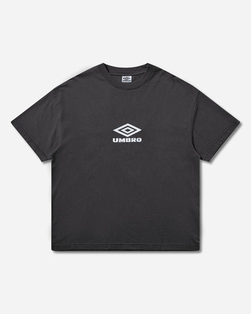 Umbro Og Logo T Shirt Washed Black T-Shirts Top UBMW0238JY55 BLK0020