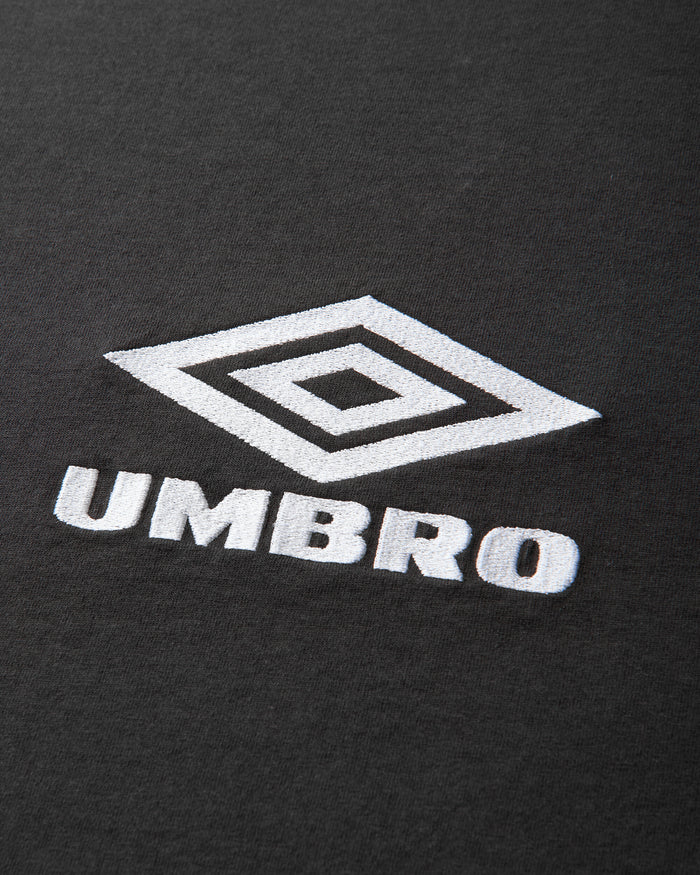 Umbro Og Logo T Shirt Washed Black T-Shirts Top UBMW0238JY55 BLK0020
