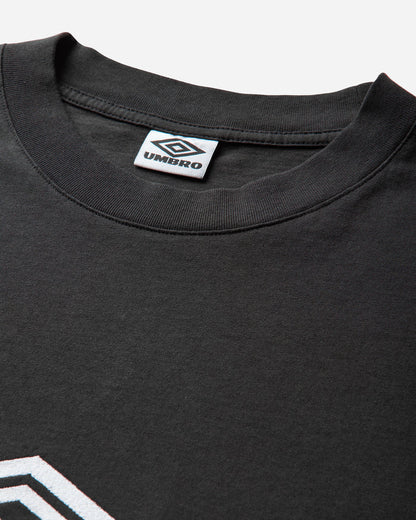 Umbro Og Logo T Shirt Washed Black T-Shirts Top UBMW0238JY55 BLK0020