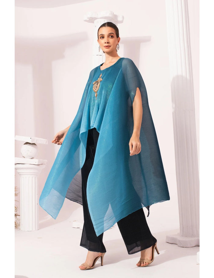 Ombre Blue Kaftan & Pant