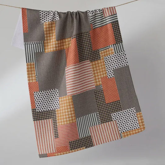 Patch and Pumpkin Kitchen Tea Towel