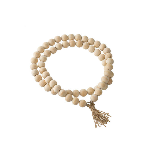 pine beads with tassel from A&B Home