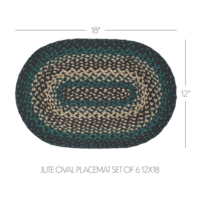 Pinehurst Braided Placemats - Set of 6