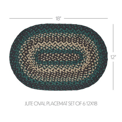 Pinehurst Braided Placemats - Set of 6
