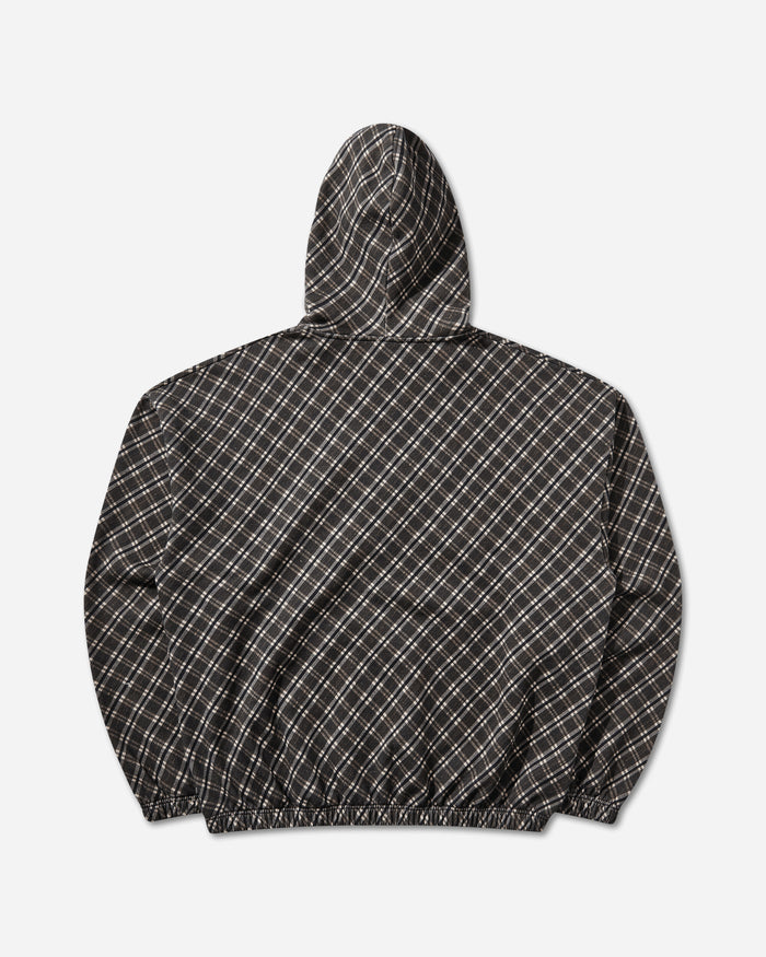 Umbro Plaid Masked Hoodie Brown Sweatshirts Hoodies UBMW0664JY181 BRW0001