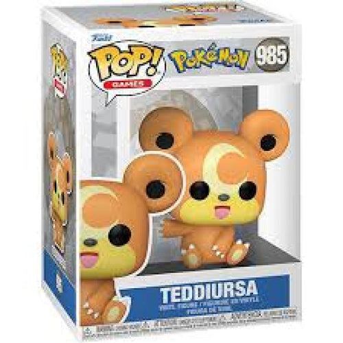 Pop Games Pokemon Teddiursa Vinyl Figure