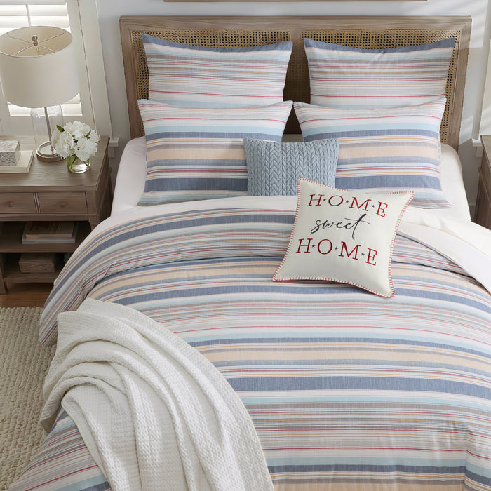 Providence Stripe Duvet Cover Set