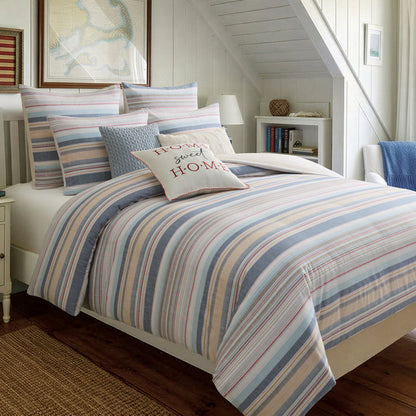 Providence Stripe Duvet Cover Set