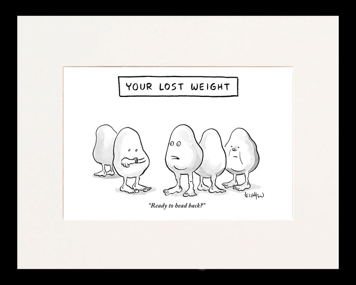 Ready to Head Back? Cartoon Print