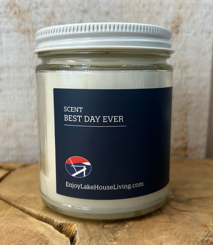 Sherman Lake Chill, Relax, Enjoy! Soy Candle