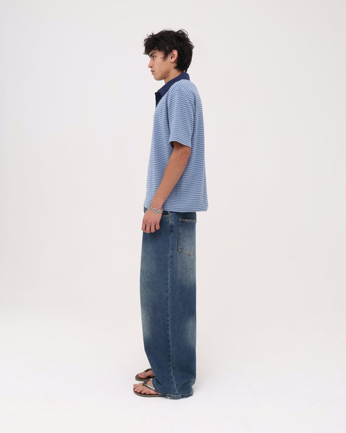 SS Polo - Blue / Blue