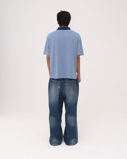 SS Polo - Blue / Blue