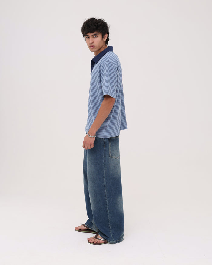 SS Polo - Blue / Blue