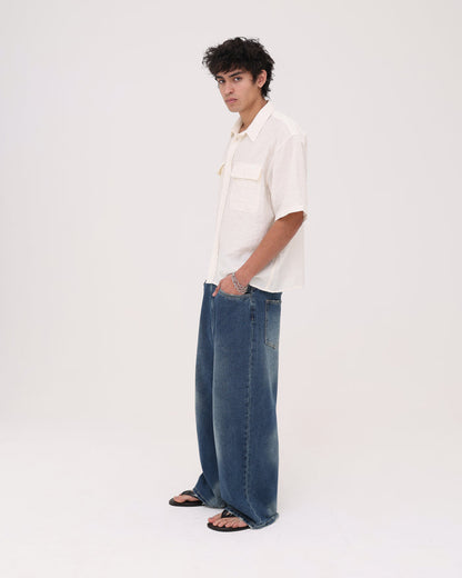 SS Woven Shirt - Off White
