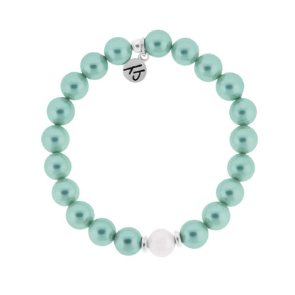 Stacker Collection- Aqua Pearl Bracelet T. Jazelle