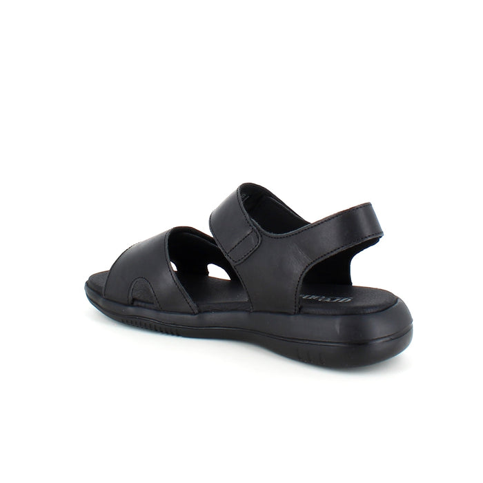 Svart lädersandal från Green Comfort