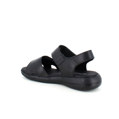 Svart lädersandal från Green Comfort