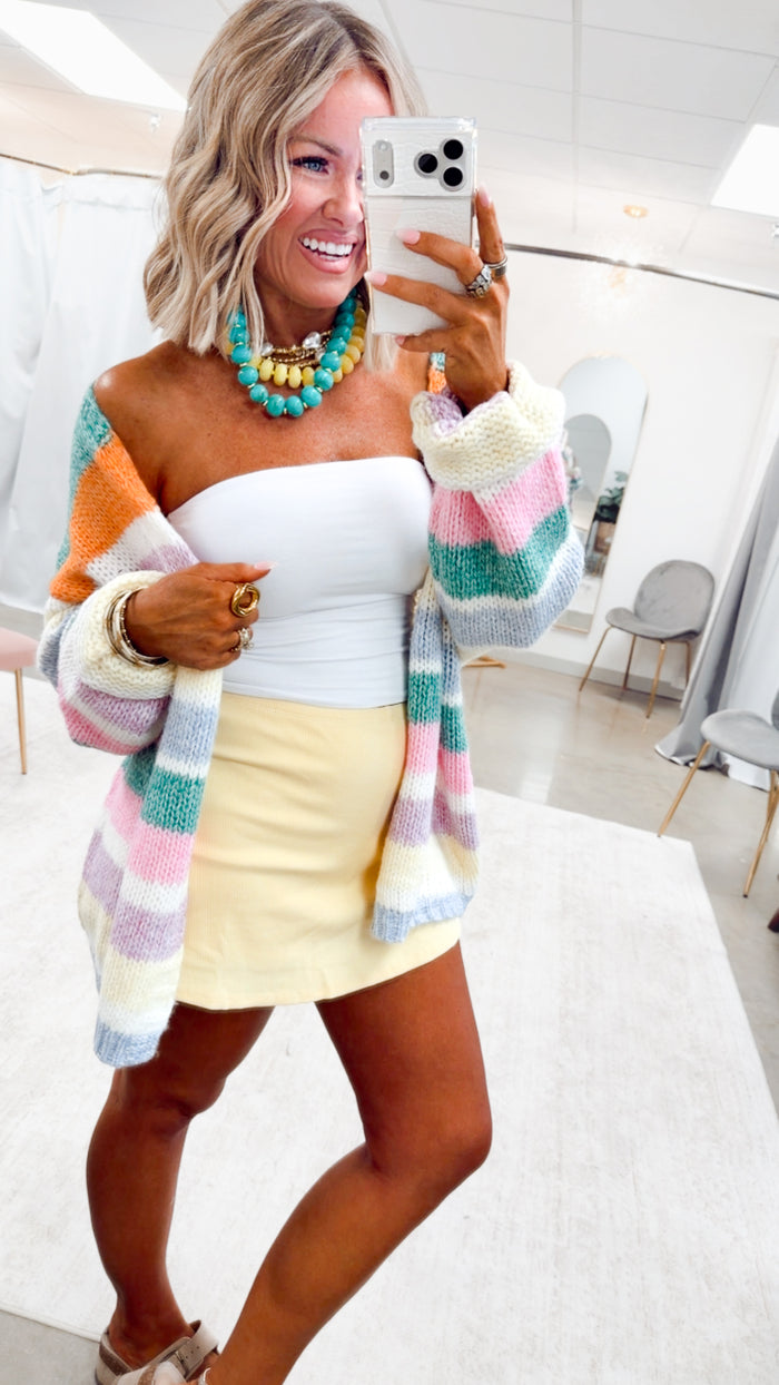 The Color Bloom Cardigan