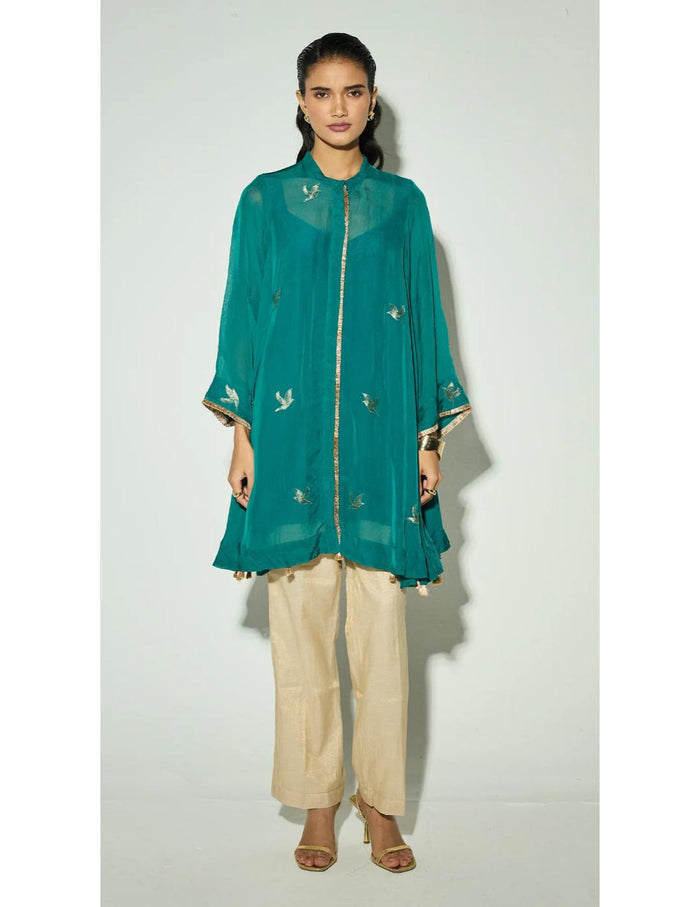 The Peacock Royale Kurta Set
