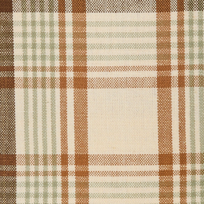 Toffee & Elm Plaid Cotton Cloth Napkins Set of 4