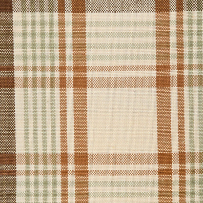Toffee & Elm Plaid Cotton Cloth Napkins Set of 4