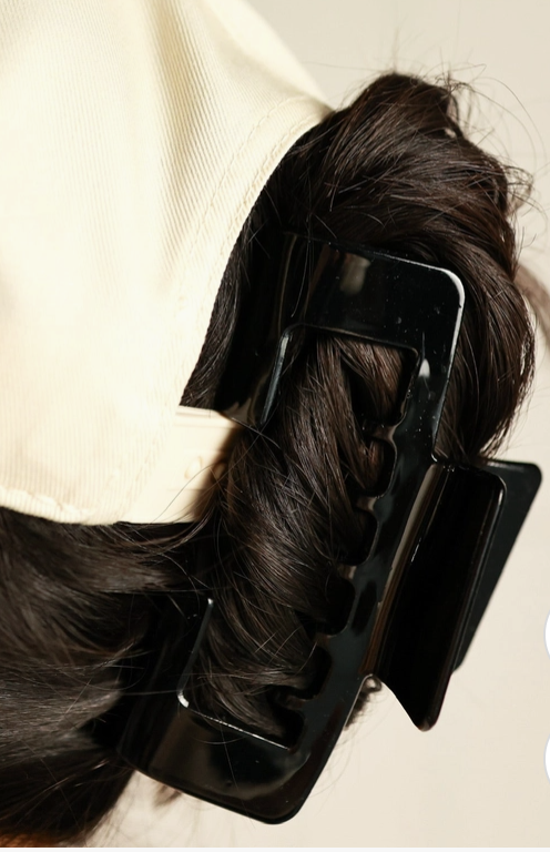 Trucker Claw Clip Black