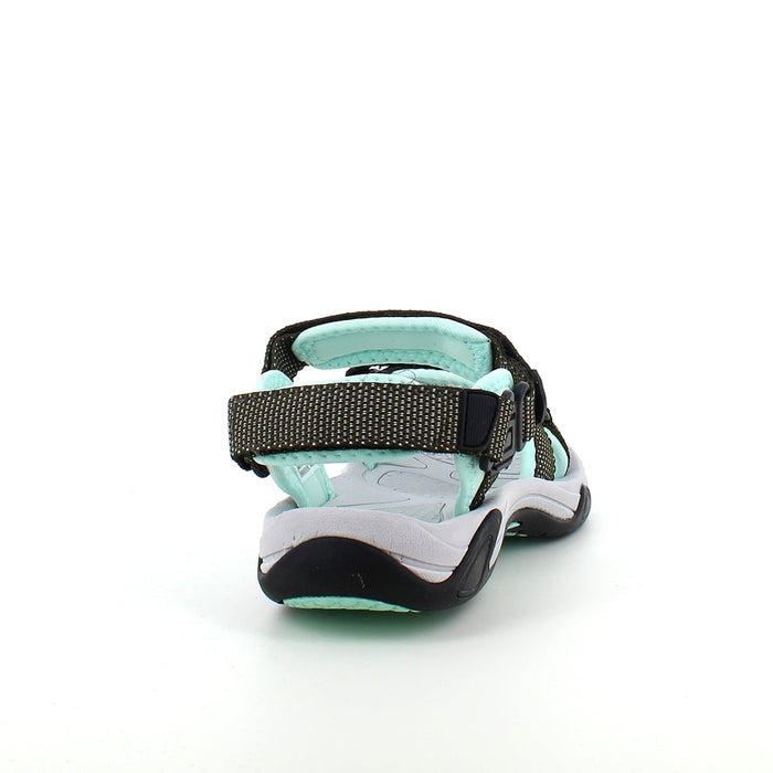 Turkos CMP sportsandal med ränder — bred passform